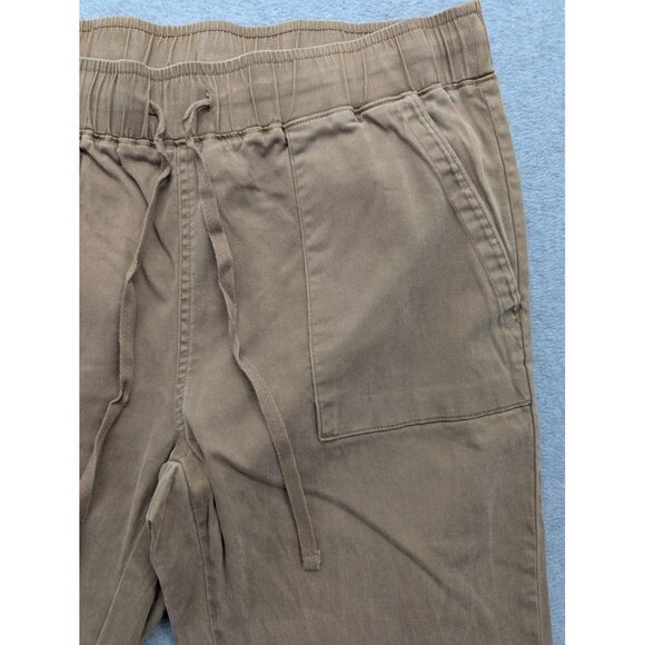 Buffalo David Bitton Pants Mens Medium Brown Jogger Drawstring Tencel Blend - Picture 3 of 13